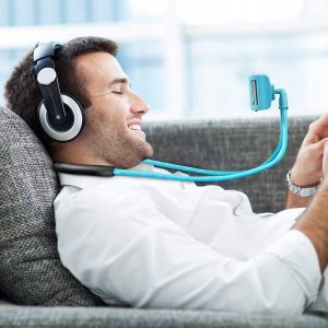 Korbi STATYW UCHWYT NA TELEFON NA SZYJĘ ELASTYCZNY LAZY 4