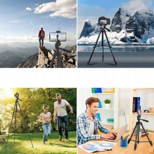 Statyw Korbi STATYW 4w1 TRIPOD PILOT UCHWYT NA TELEFON 103cm 4