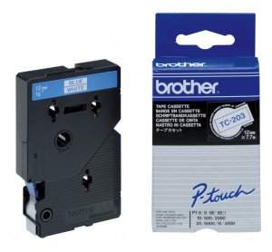 Brother TC-203 LAMINATED TAPE 12MM 7.7 - TC203 1