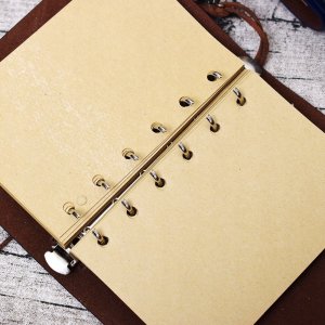 Korbi PAMIĘTNIK NOTES PODRÓŻNIKA VINTAGE DZIENNIK RETRO 5