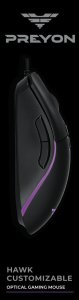 Mysz PREYON Hawk Customizable  (PHC27B) 12