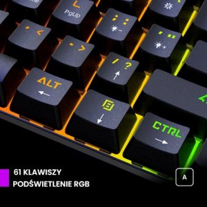 Klawiatura PREYON Red All Claw Gateron Red Hot Swap (PRAC61B) 5