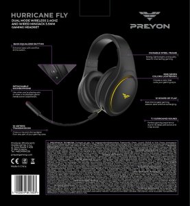 Słuchawki PREYON Hurricane Fly Czarne (PHF40B) 10