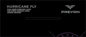 Słuchawki PREYON Hurricane Fly Czarne (PHF40B) 14