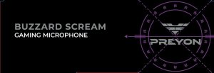 Mikrofon PREYON USB Buzzard Scream (PBS43B) 10