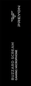 Mikrofon PREYON USB Buzzard Scream (PBS43B) 12