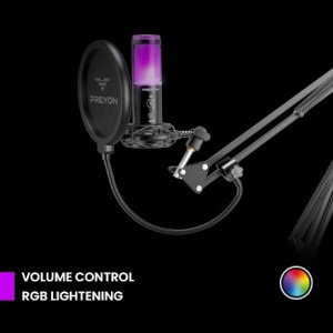 Mikrofon PREYON USB Eagle Scream RGB (PES43B) 3