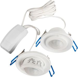 Maclean Czujnik ruchu PIR podwójny do zabudowy (MCE143 ) 4