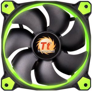 Wentylator Thermaltake Riing 12 LED Green 3-pack (CL-F055-PL12GR-A) 3