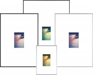 Ramka FPU APRIL Ramka 40x60 PCV czarna, matowa (RA19) 3