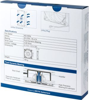 Wentylator Arctic F14 Silent (ACFAN00076A) 6