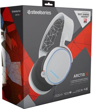 Słuchawki SteelSeries Arctis 5 Białe (61444) 6