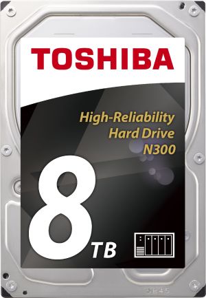 Dysk serwerowy Toshiba 8 TB 3.5'' SATA III (6 Gb/s)  (HDWN180UZSVA) 1