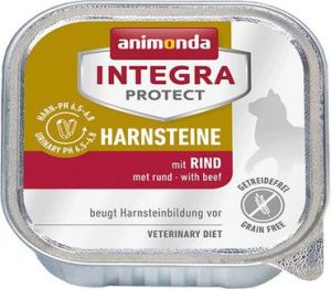 Animonda Integra Protect Harnsteine dla kota - z wołowiną tacka 100g 1