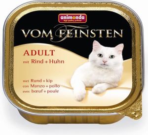 Animonda Vom Feinsten ADULT CAT Wołowina i Kurczak 100g 1