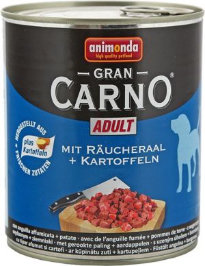 Animonda GranCarno Original Adult Wołowina i wędzony węgorz z ziemniakami 800g 1