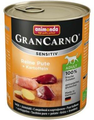 Animonda GranCarno Sensitive Indyk i Ziemniaki 800g 1