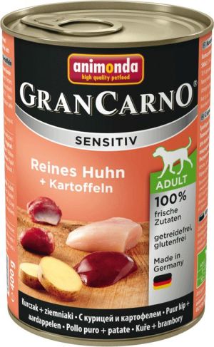 Animonda Gran Carno Sensitiv Kurczak + ziemniaki 400g 1