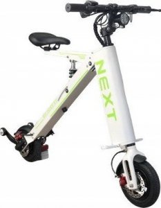 Bili Bike Składany mini skuter elektryczny hulajnoga BILI BIKE NEXT LG biały 2