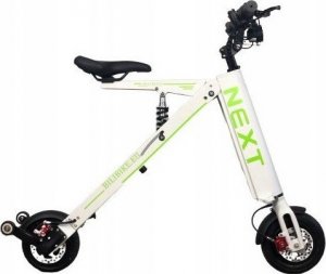 Bili Bike Składany mini skuter elektryczny hulajnoga BILI BIKE NEXT LG biały 3
