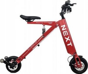 Bili Bike Składany mini skuter elektryczny hulajnoga BILI BIKE NEXT LG czerwony 1