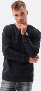 Ombre Bluza męska bez kaptura z przeszyciami - czarna B1278 XL 4