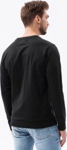 Ombre Bluza męska z lampasem - czarna B1279 L 5