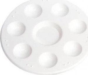 Titanum Paletka do farb okrągła 12cm Titanum 2