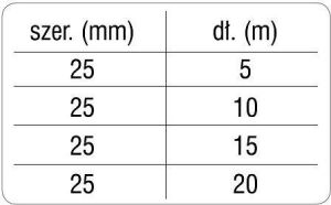 Chaba Smycz Trening.taśma 10m Czarna 2