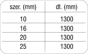 Chaba SMYCZ TAŚMA ROMBY 20 mm CZERWONA 2