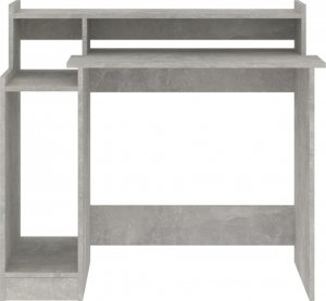 Biurko vidaXL Szare 97 cm x 45 cm 8