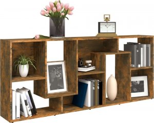 vidaXL Regał na książki, przydymiony dąb, 67x24x161 cm 9