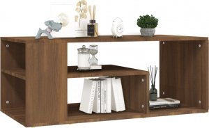 vidaXL vidaXL Stolik kawowy, brązowy dąb, 100x50x40 cm 5