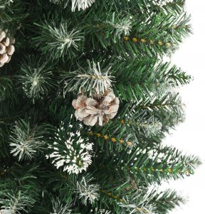 vidaXL Choinka sztuczna na stojaku Zielona 4