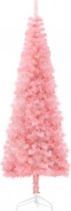 vidaXL Choinka sztuczna na stojaku Różowa 4