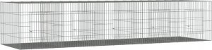 vidaXL vidaXL Klatka dla królika, 5 paneli, 273x79x54cm, galwanizowane żelazo 2