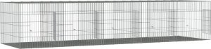 vidaXL vidaXL Klatka dla królika, 5 paneli, 273x79x54cm, galwanizowane żelazo 4
