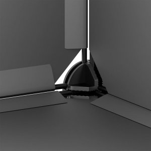 vidaXL vidaXL Klatka dla małych zwierząt, czarna, 142x74x93 cm, PP i stal 6