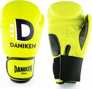 Daniken Rękawice bokserskie FIT żółte - 5111/Y Waga: 8oz 1