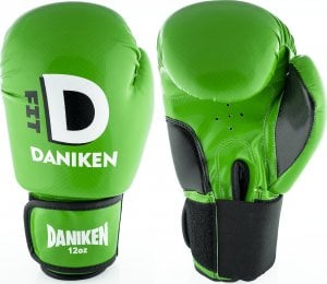 Daniken Rękawice bokserskie FIT zielone - 5111/GR Waga: 8oz 1