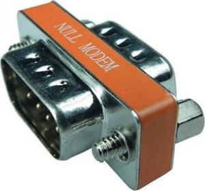 Lantronix MINI DB9M-M NULL MODEM ADAPTER - 140-448-R 1