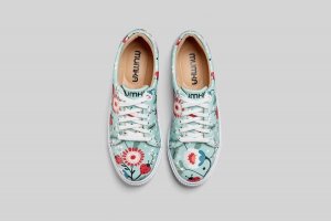 Mumka Shoes Sneakersy wegańskie Kwiaty i Biedronki Mumka-36 1