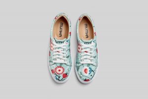 Mumka Shoes Sneakersy wegańskie Kwiaty i Biedronki Mumka-39 1