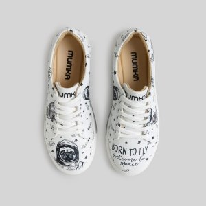 Mumka Shoes Sneakersy wegańskie Mops Astronauta Mumka-41 1