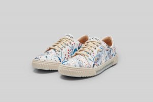 Mumka Shoes Sneakersy wegańskie Niebieskie Ptaki Mumka-40 4