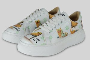 Mumka Shoes Sneakersy na platformie Kot Szuka Miłości Mumka-39 4