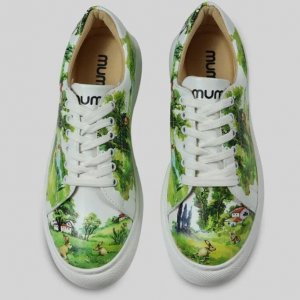 Mumka Shoes Sneakersy wegańskie na platformie Króliki i Przyroda Mumka-36 1