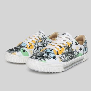 Mumka Shoes Sneakersy wegańskie z jeleniem Mumka-41 2