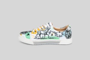 Mumka Shoes Sneakersy wegańskie z jeleniem Mumka-41 4
