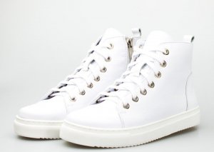 Clasicco Sneakersy skórzane białe Clasicco-37 2